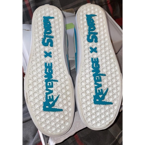 Revenge x Storms Baby Blue Bolt Sneakers ⚡️⚡️ - Picture 4 of 5